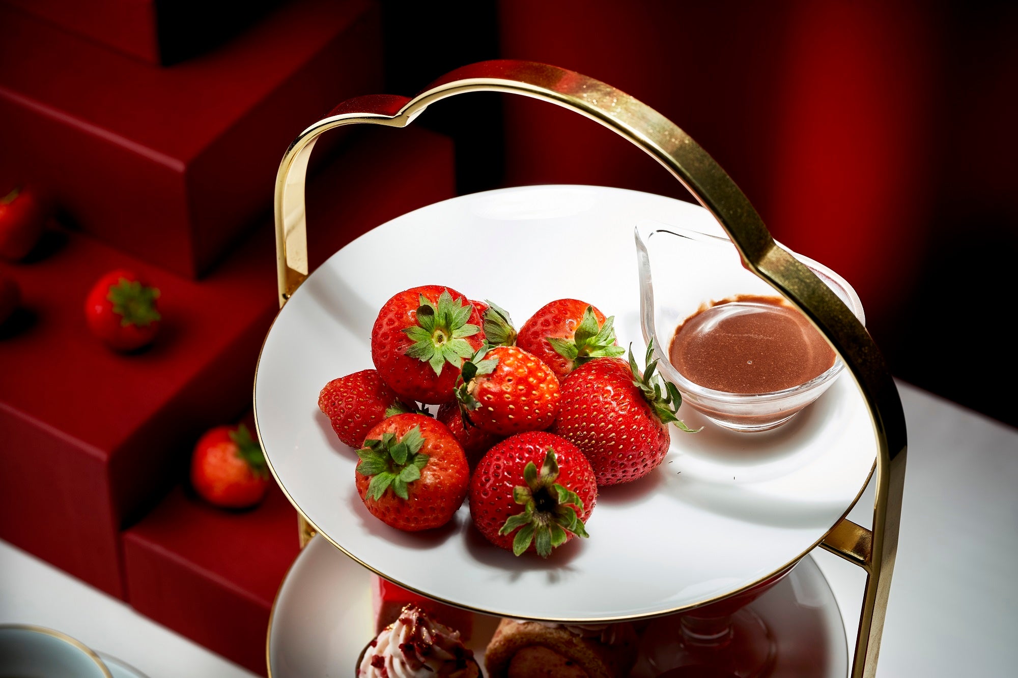 アフタヌーンティー1段目