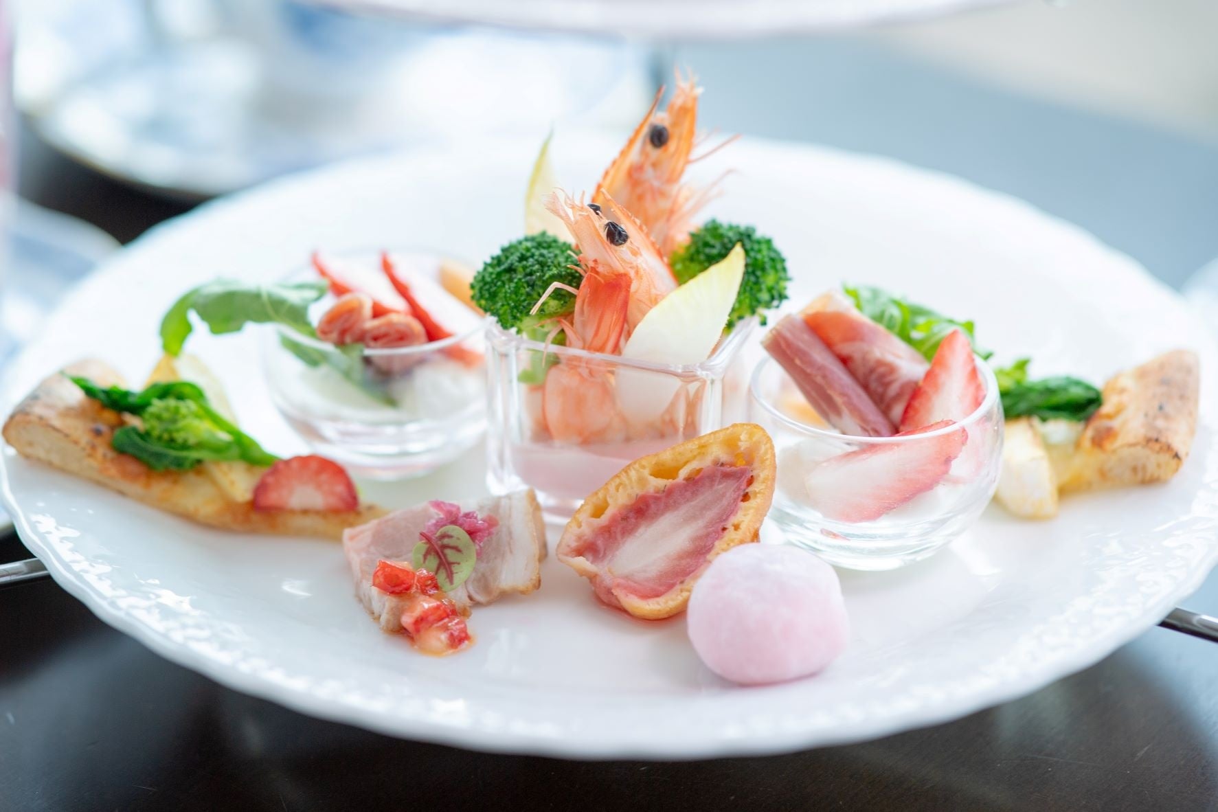 三重県産の食材も取り入れた5種類のセイボリー