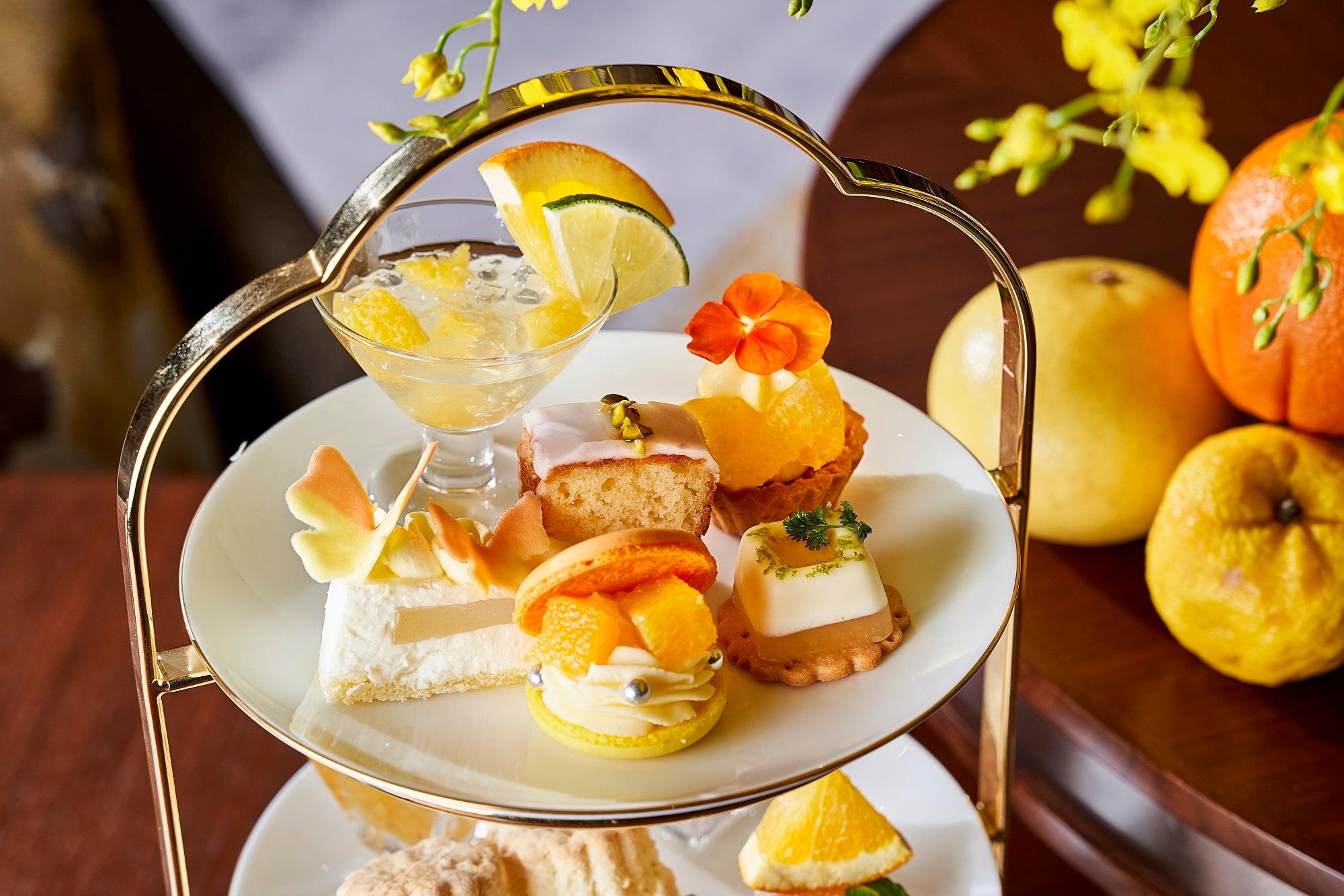 アフタヌーンティー上段