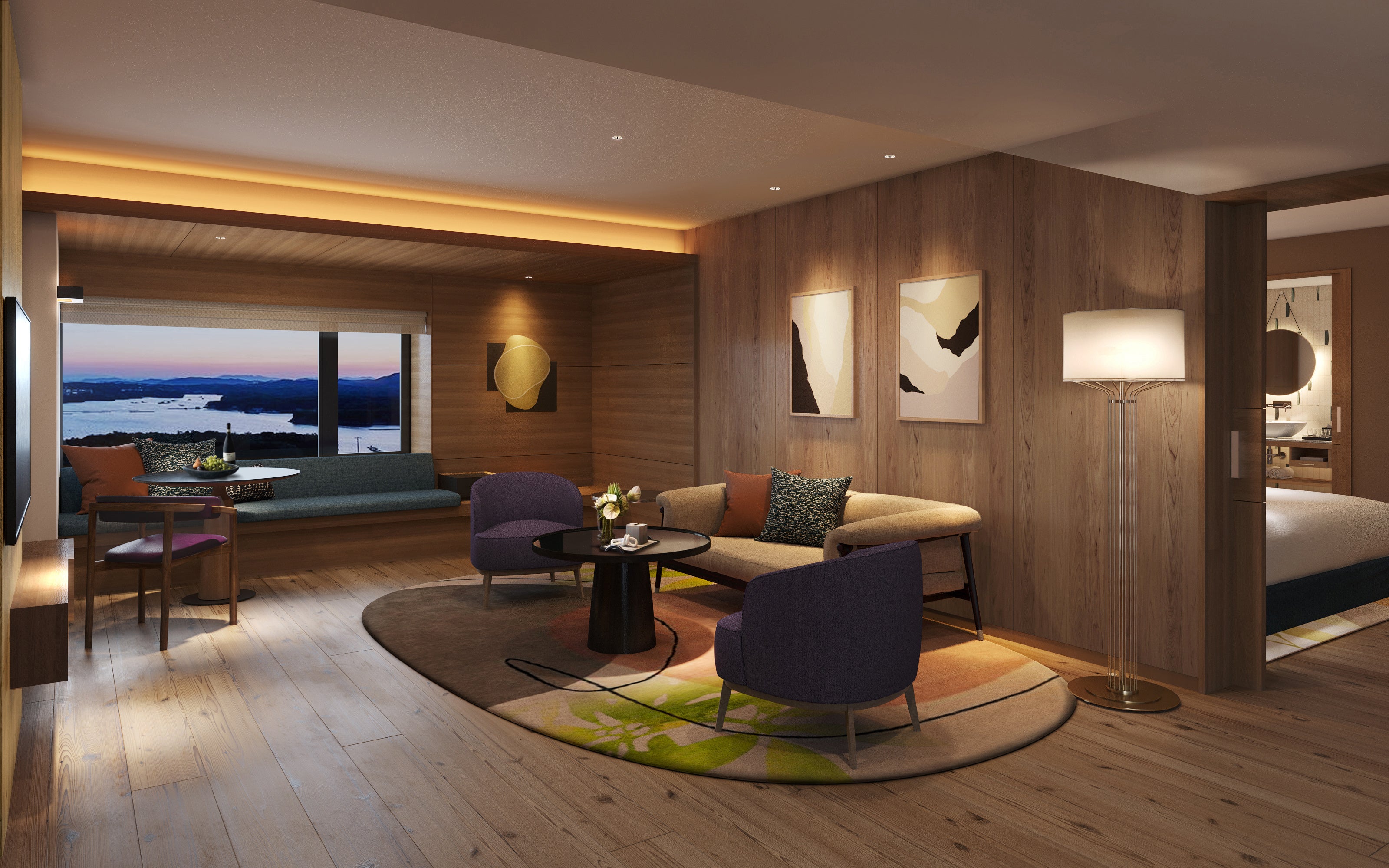 502号室 リビングルーム