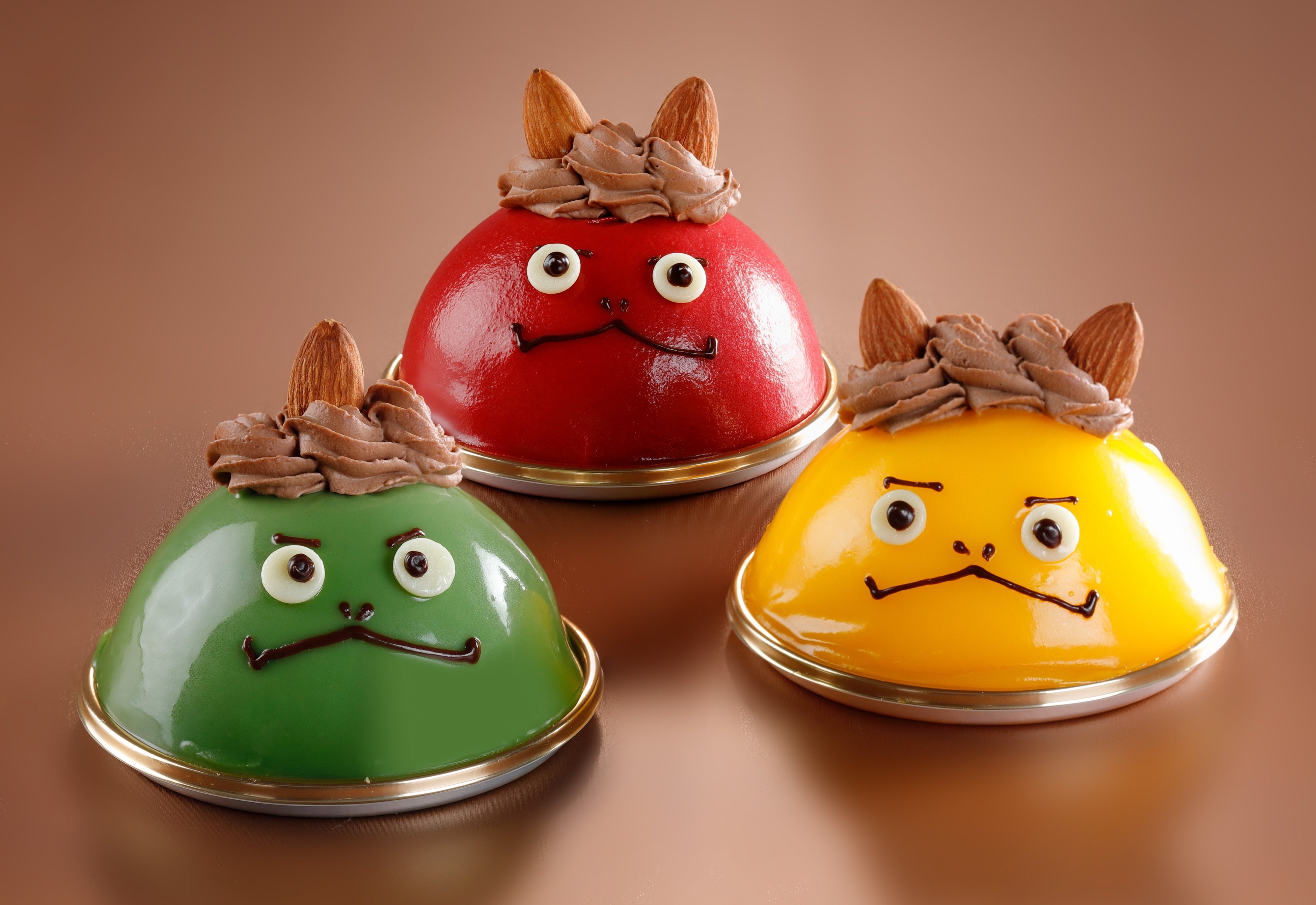 カフェ＆グルメショップ カフェベル　節分スイーツ「鬼ケーキ」