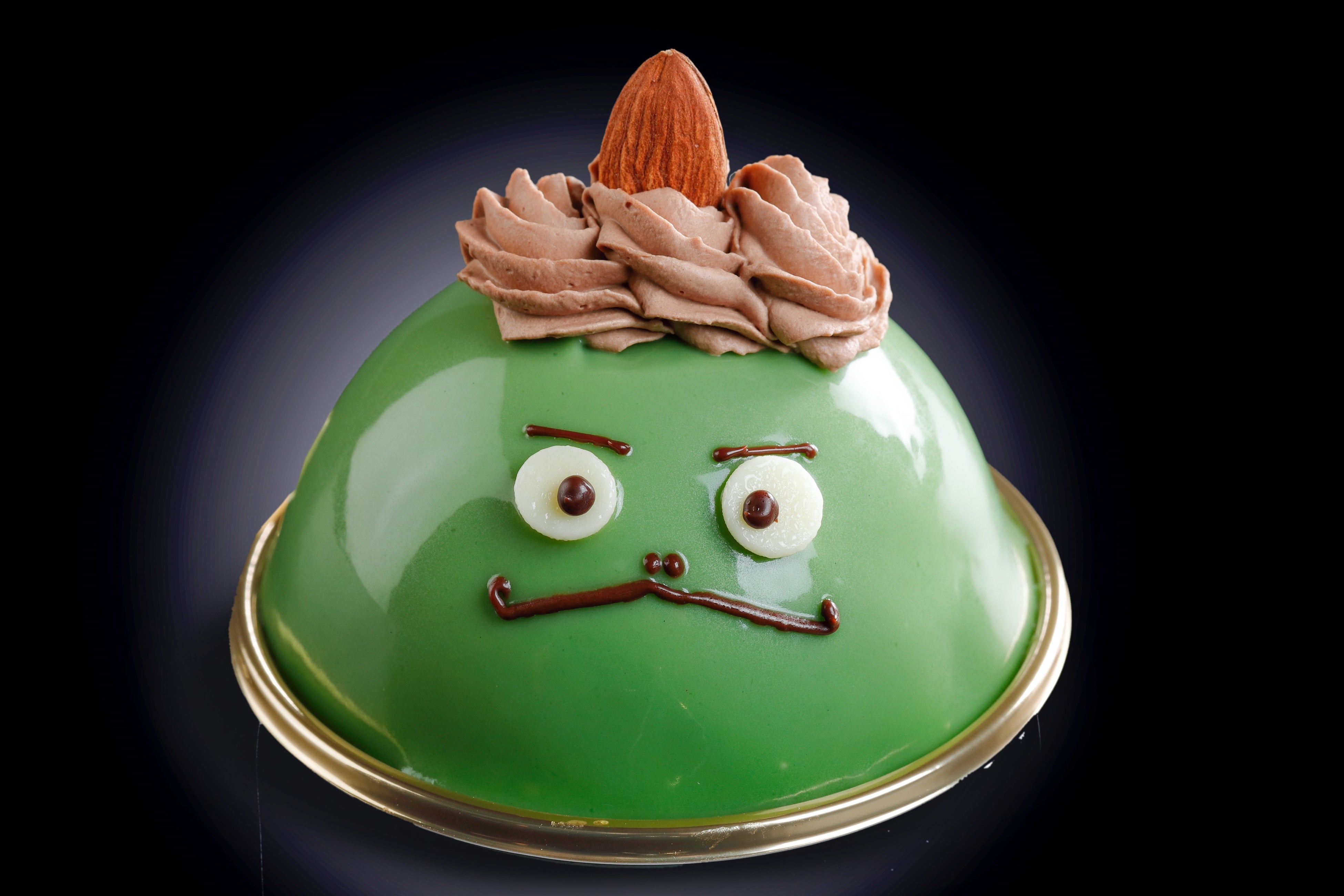 緑鬼ケーキ