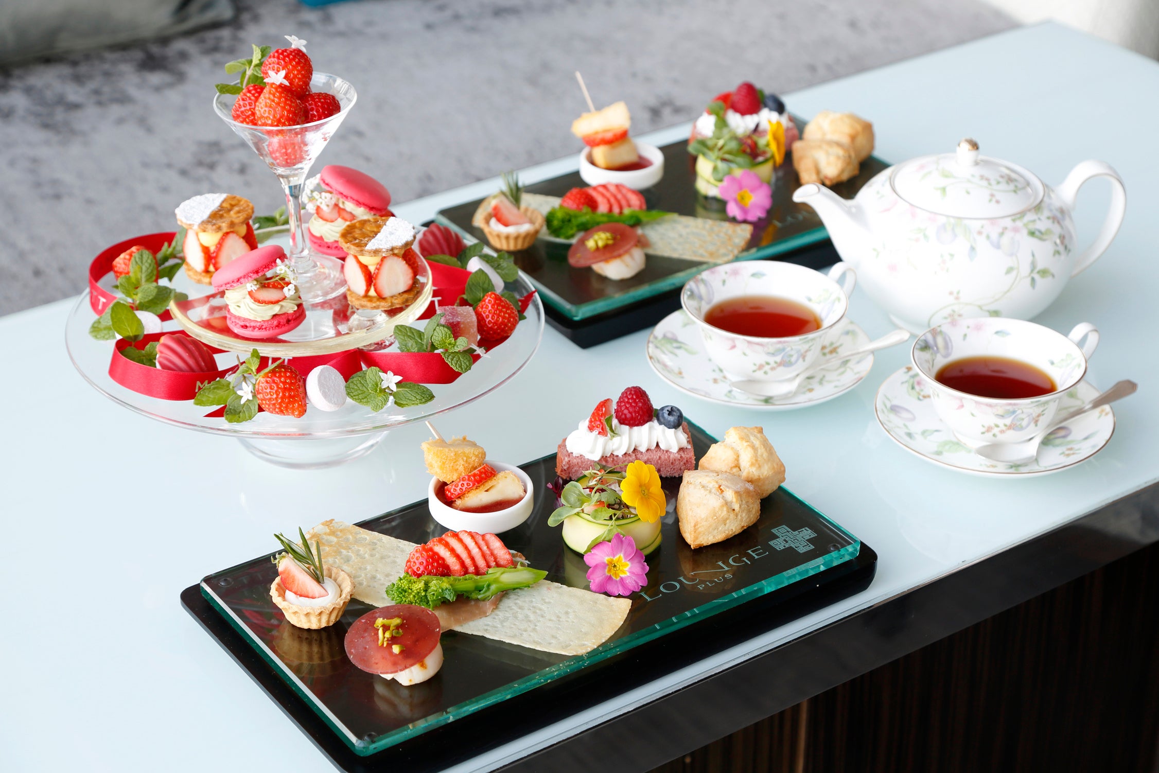 いちごのアフタヌーンティー