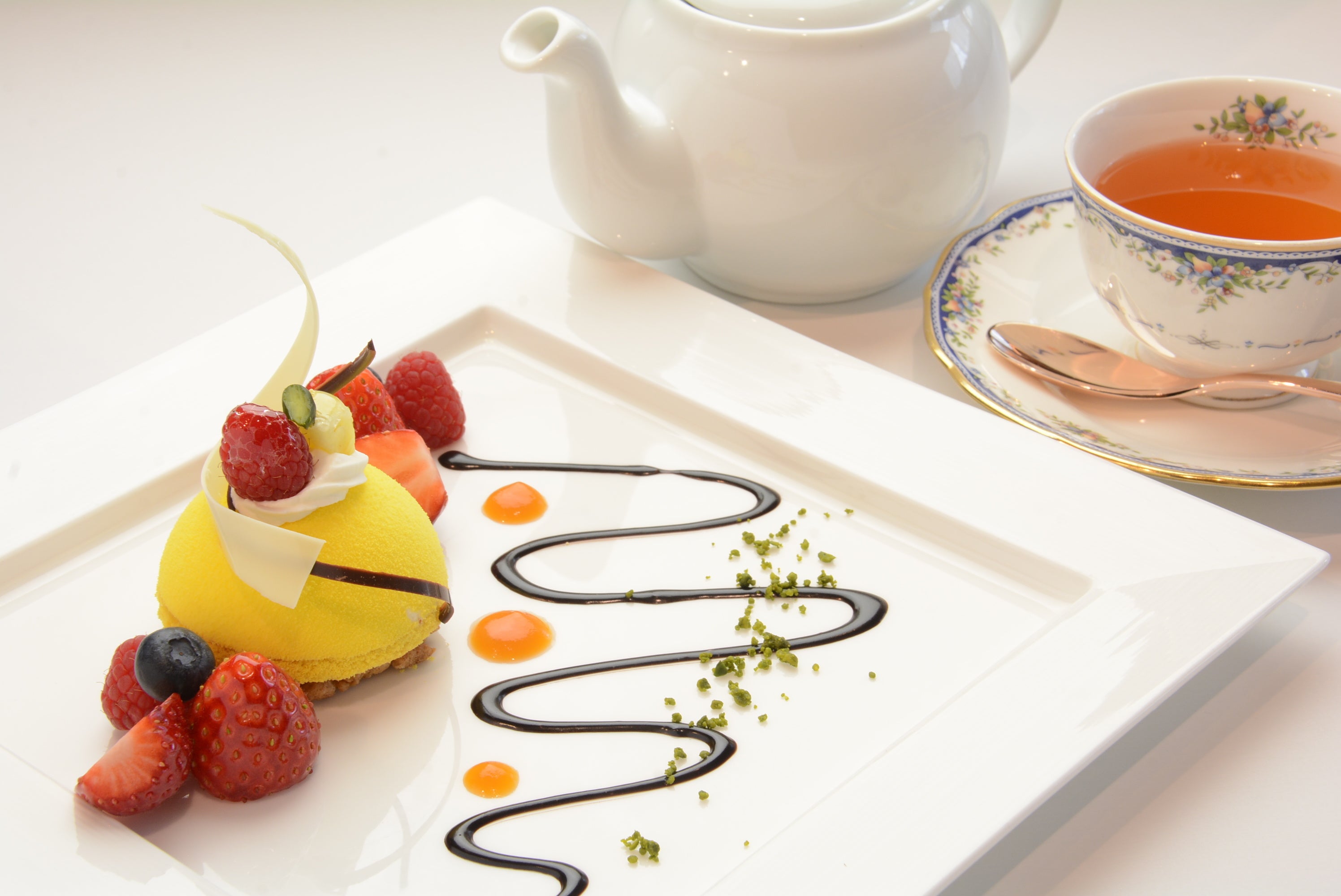 レモンとフロマージュのムース