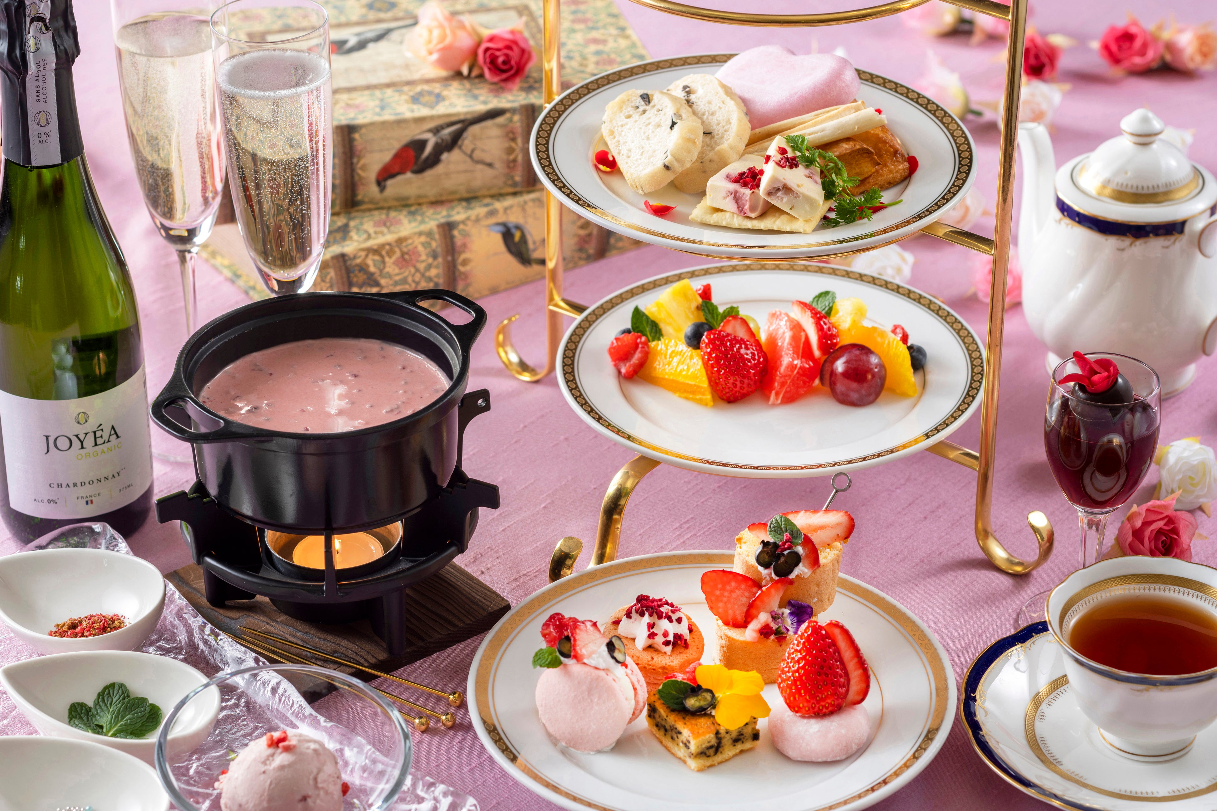 ストロベリーチョコフォンデュ