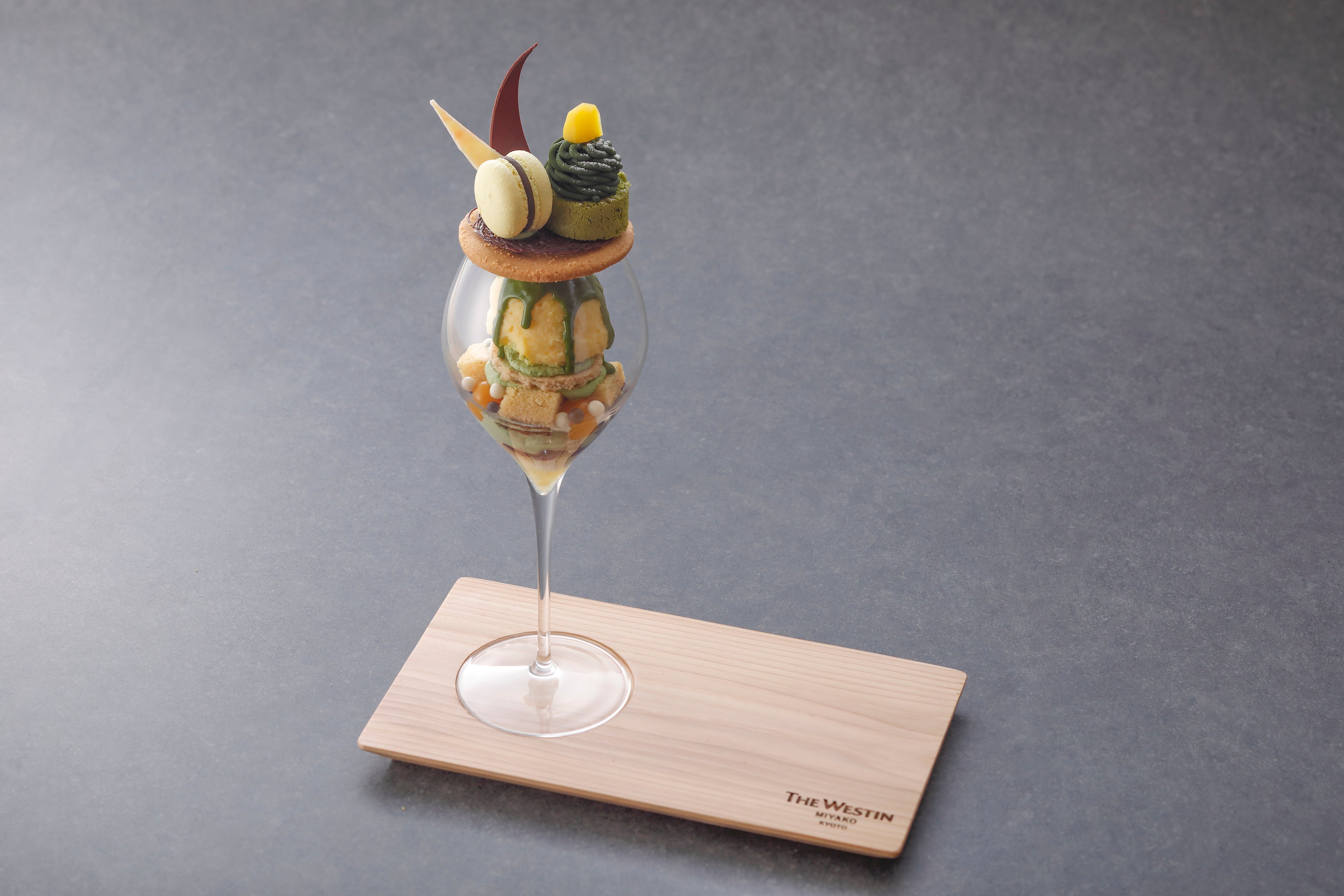 和束のお茶パフェ