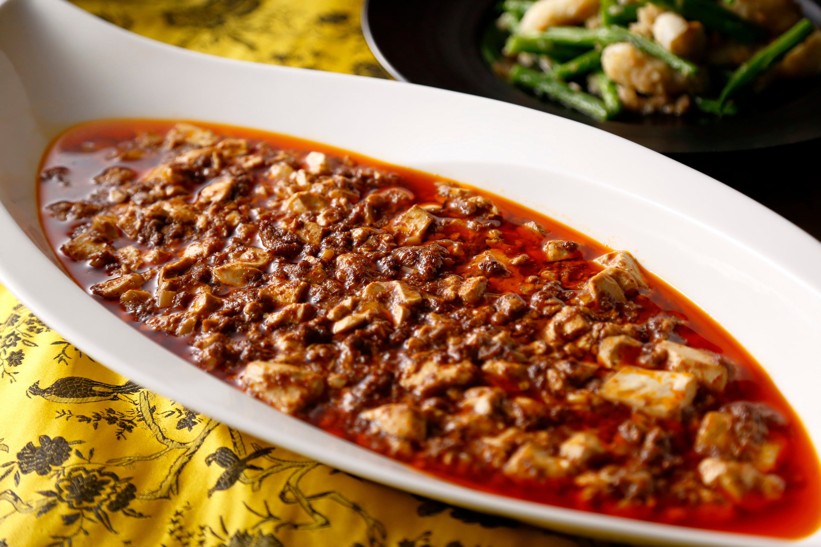 刺激的な味わいがクセになる「麻婆豆腐」