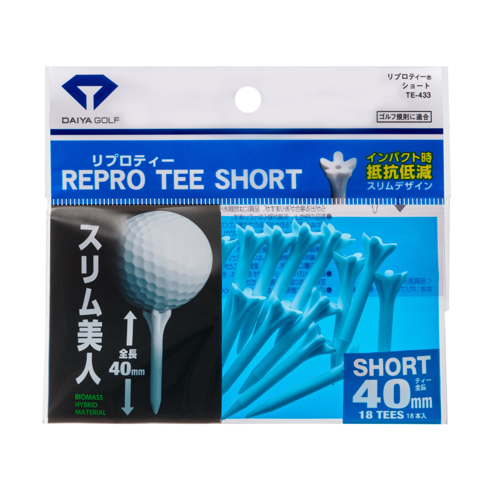 リプロティーショート ブルー