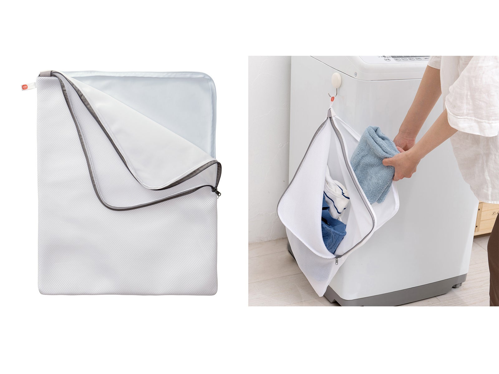 1枚で2枚分の働き！衣類の仕分けを時短できるネットを発売 | ダイヤ