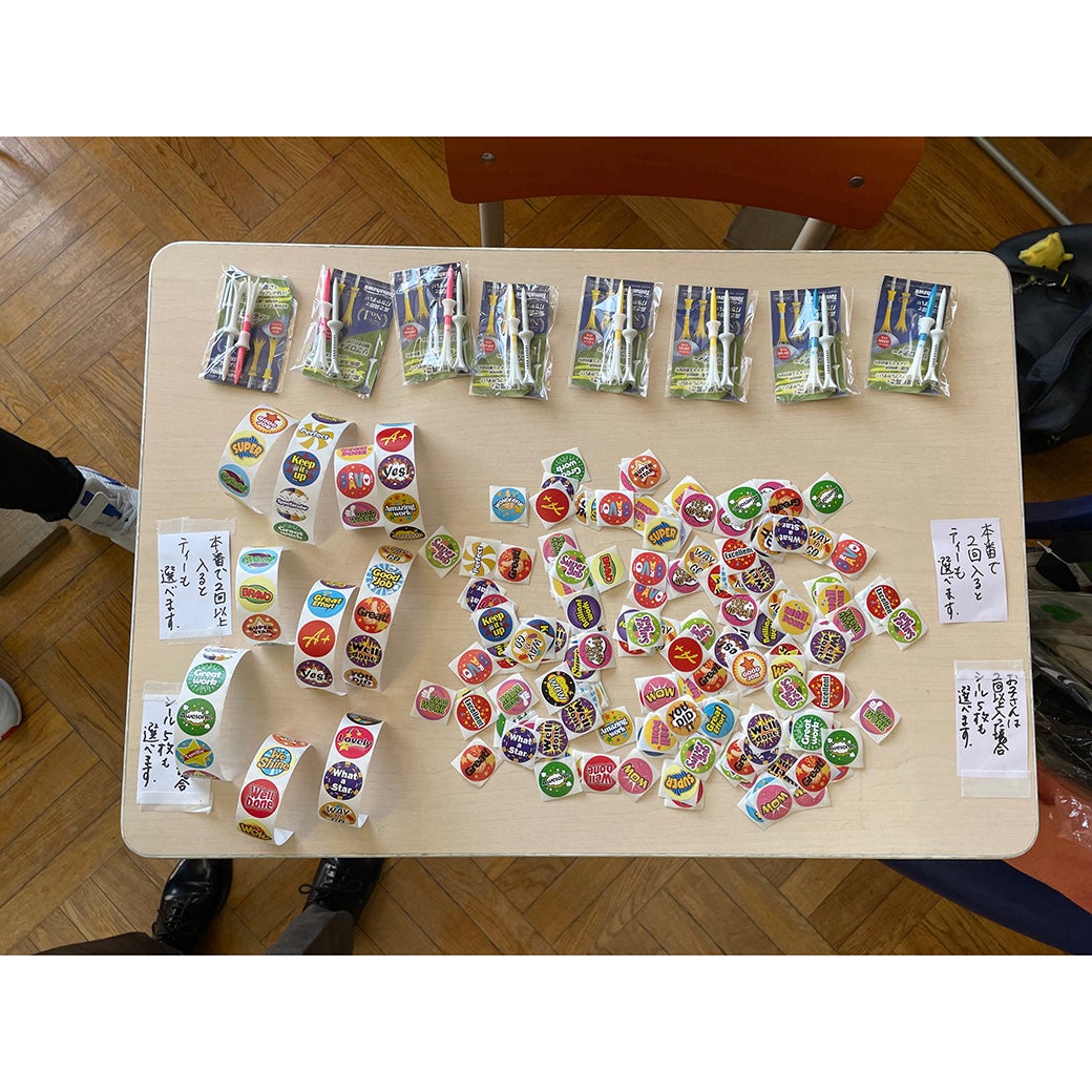 パター成功者が選べる参加賞『トマホークティー』と『リプロティー』