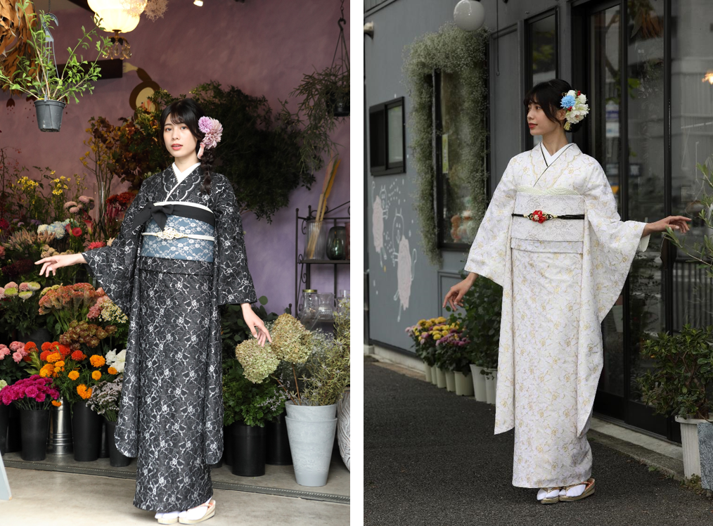 振袖一式（ショール、草履、髪飾り付き）京都きもの友禅 振袖一式（ショール、草履、髪飾り付き）京都きもの友禅