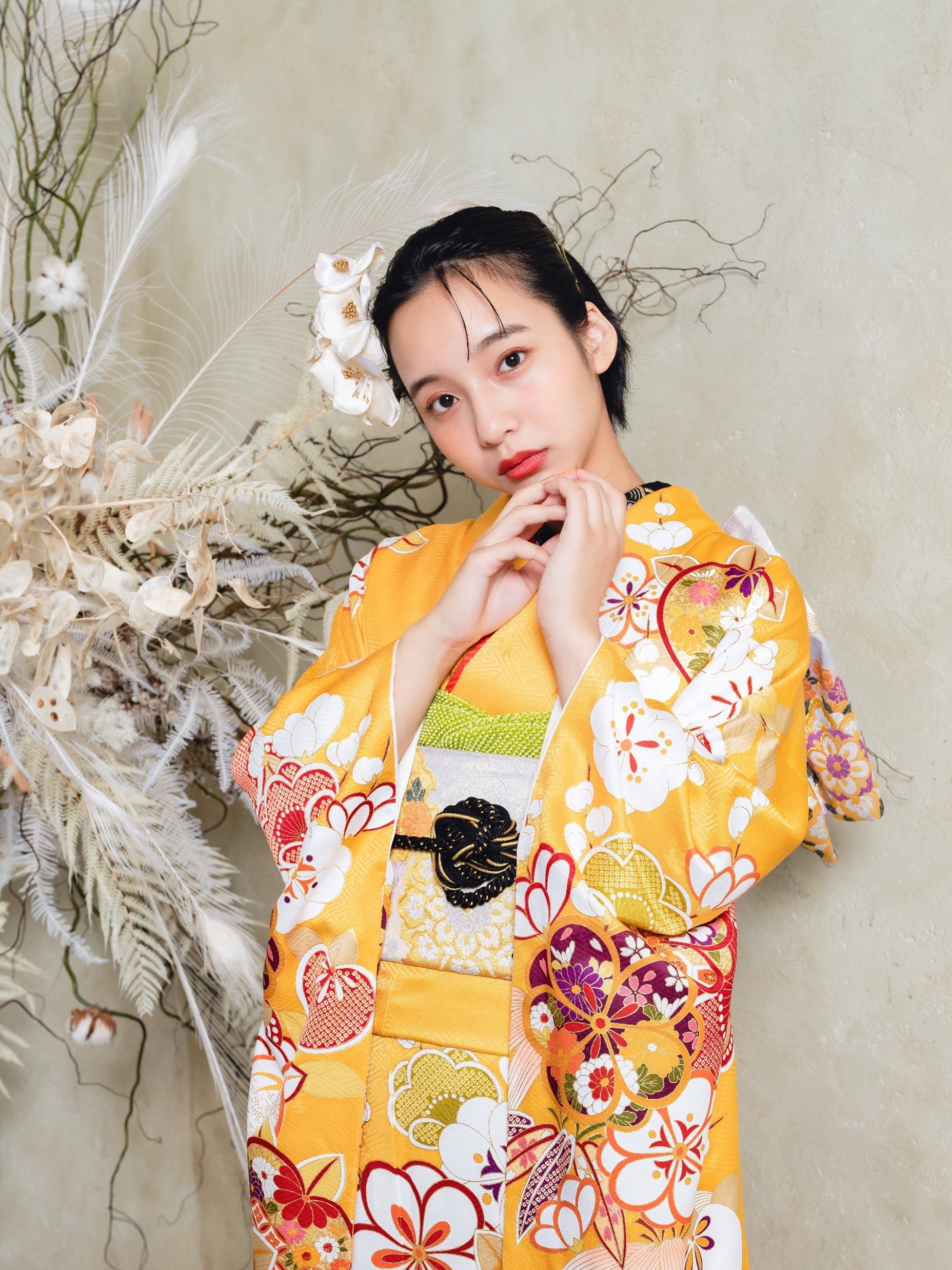 イベントレポート】華やかな振袖を身にまとった山之内すずさんが