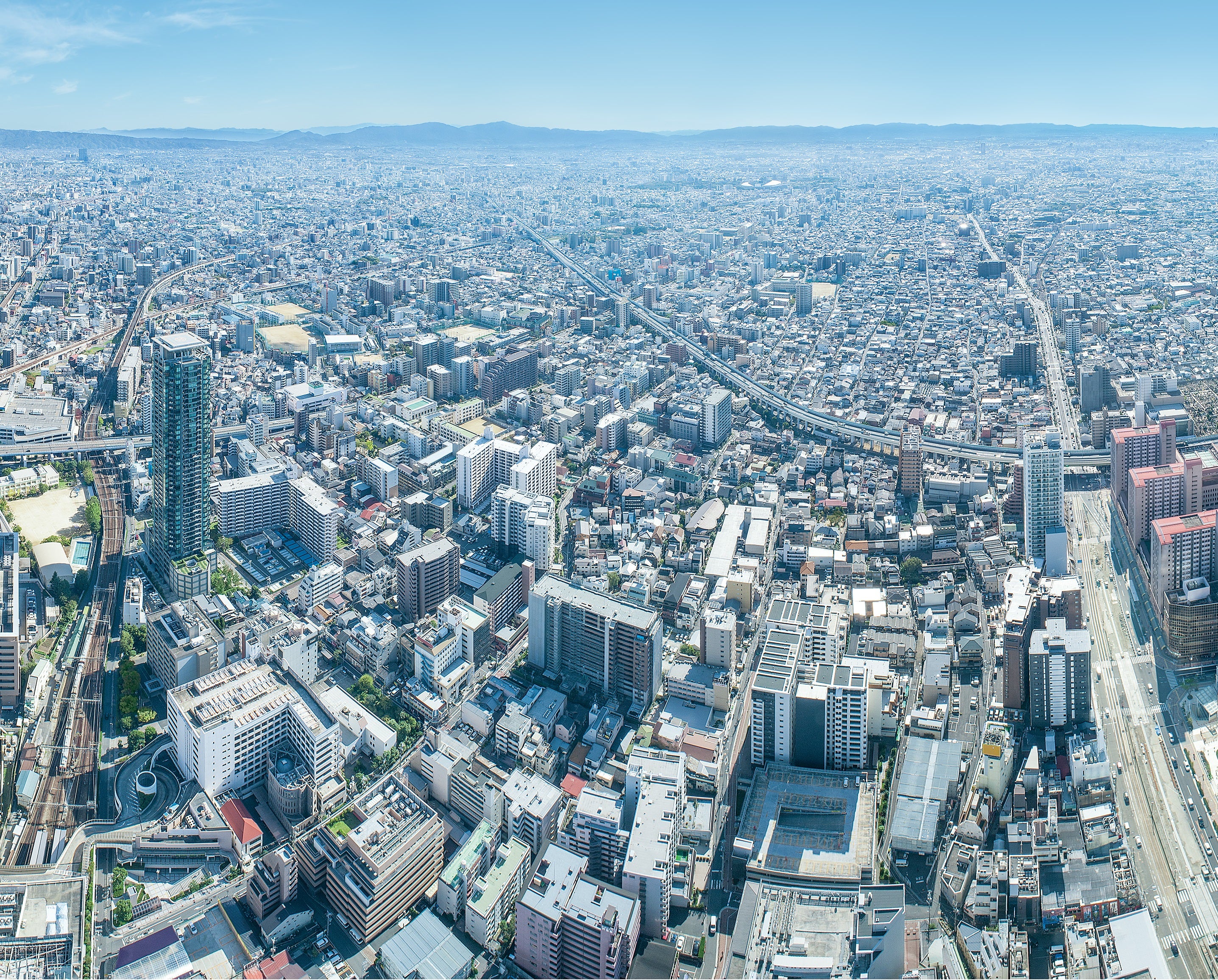 ハルカス300 展望台からの景色