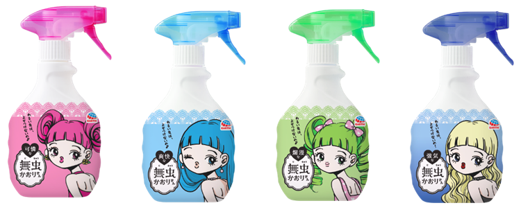 無虫かおりさん　除菌・ダニよけスプレー　シリーズ