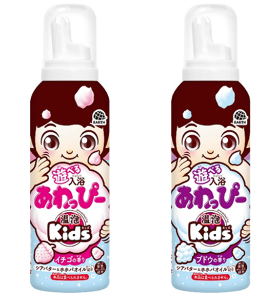 『遊べる入浴　あわっぴー　イチゴの香り／ブドウの香り』