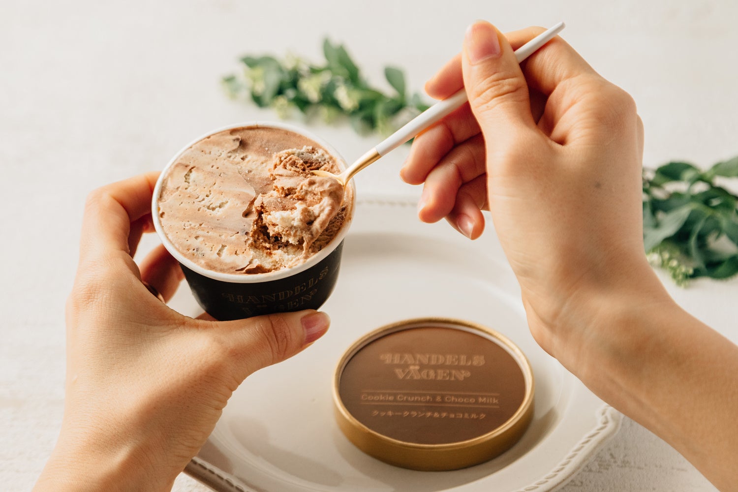 クッキークランチ＆チョコミルク