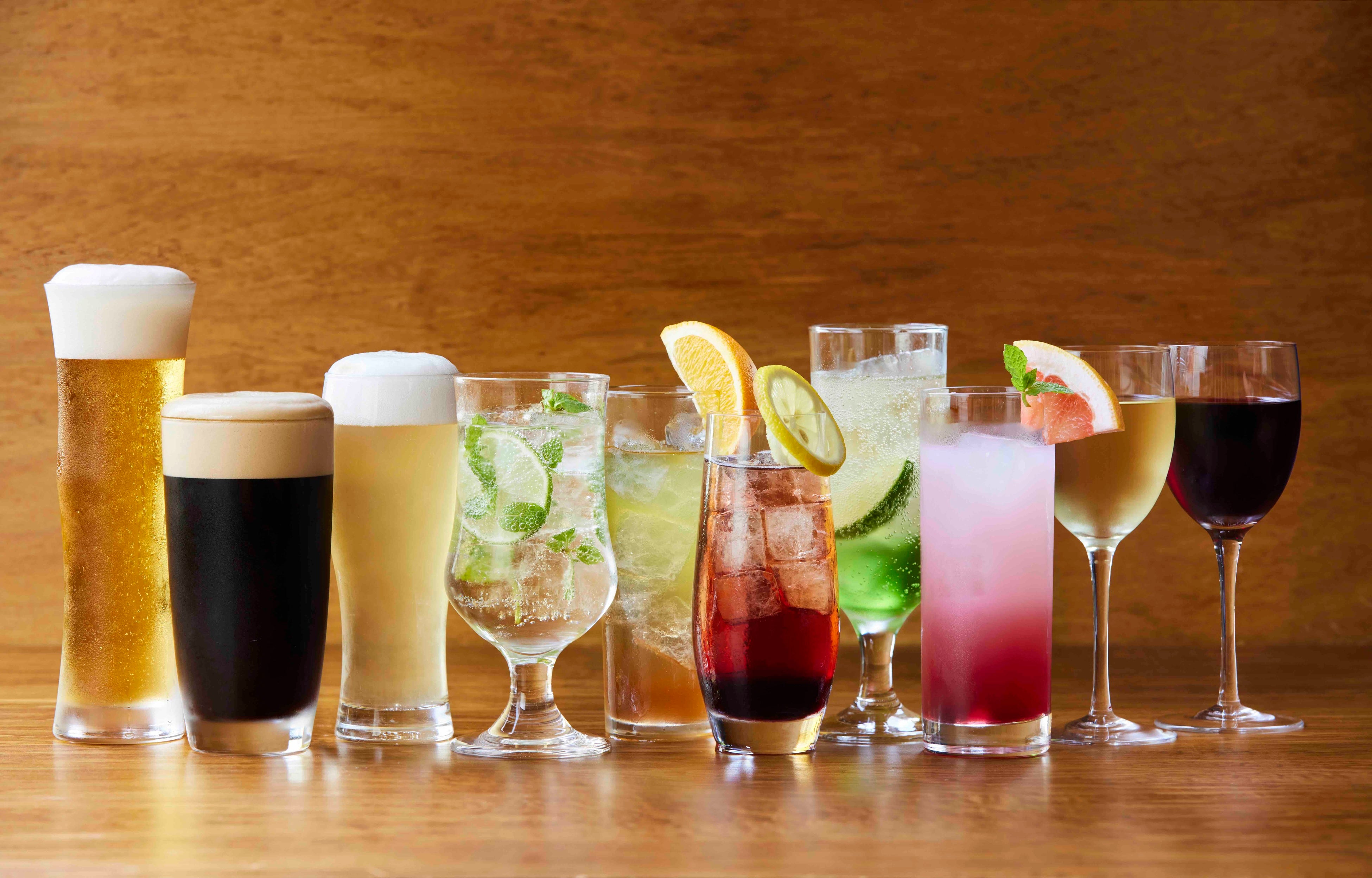 ノンアルコールのラインナップが豊富！