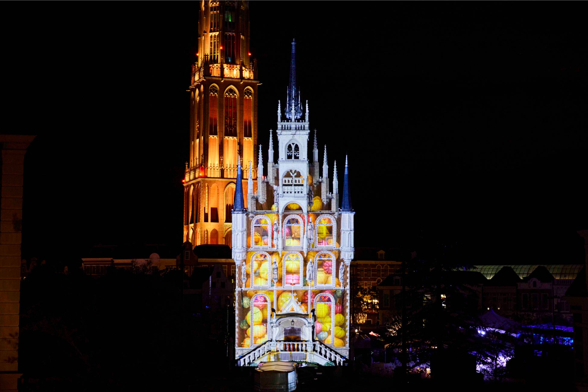 3Dプロジェクションマッピング  【アムステルダムシティ】