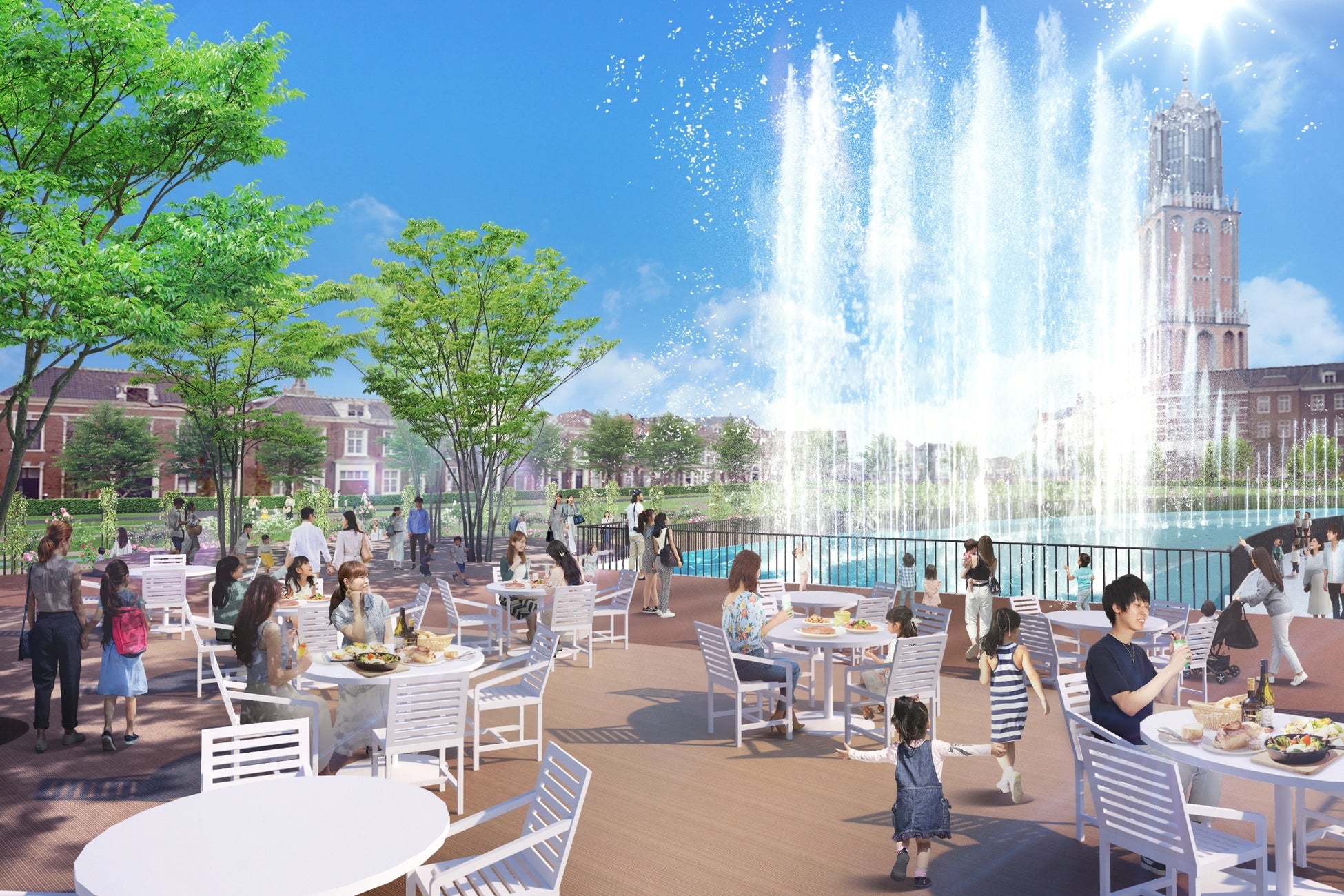 世界最大のイルミネーションと日本最大の音楽噴水ショー!新エリア『ウォーターガーデン』が誕生 世界最大のイルミネーションと日本最大の音楽噴水ショー!新エリア『ウォーターガーデン』が誕生