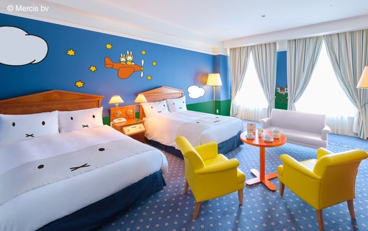 世界唯一(※1)の新エリア「ミッフィー・ワンダースクエア」で体験したワクワクをホテルステイでも!ミッフィーと一緒に“憧れの休日”を過ごす新ルームが登場 世界唯一(※1)の新エリア「ミッフィー・ワンダースクエア」で体験したワクワクをホテルステイでも!ミッフィーと一緒に“憧れの休日”を過ごす新ルームが登場