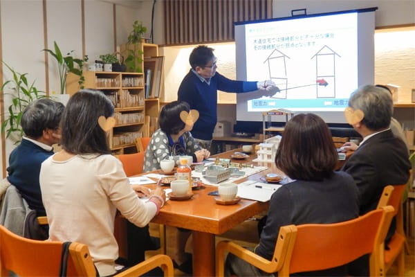 過去に開催された耐震リフォームセミナーの様子