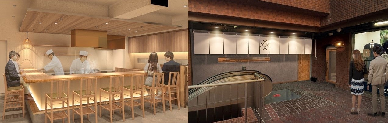 守破離内観（左）、守破離外観（右）