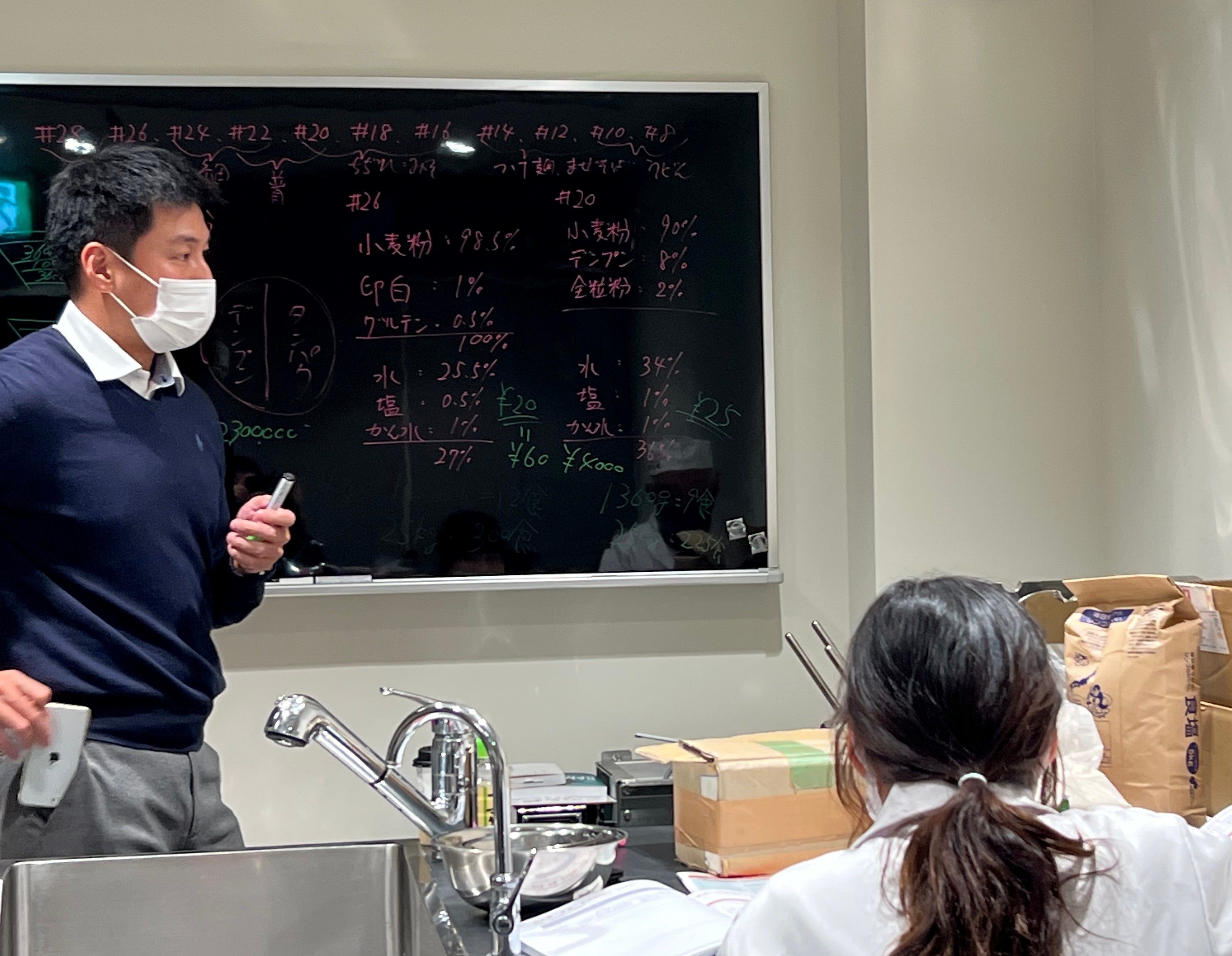 團栗崇博氏の授業