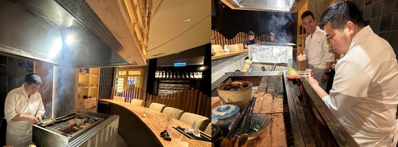 Ông Matsuyama khởi nghiệp là một đầu bếp yakitori tại Việt Nam.