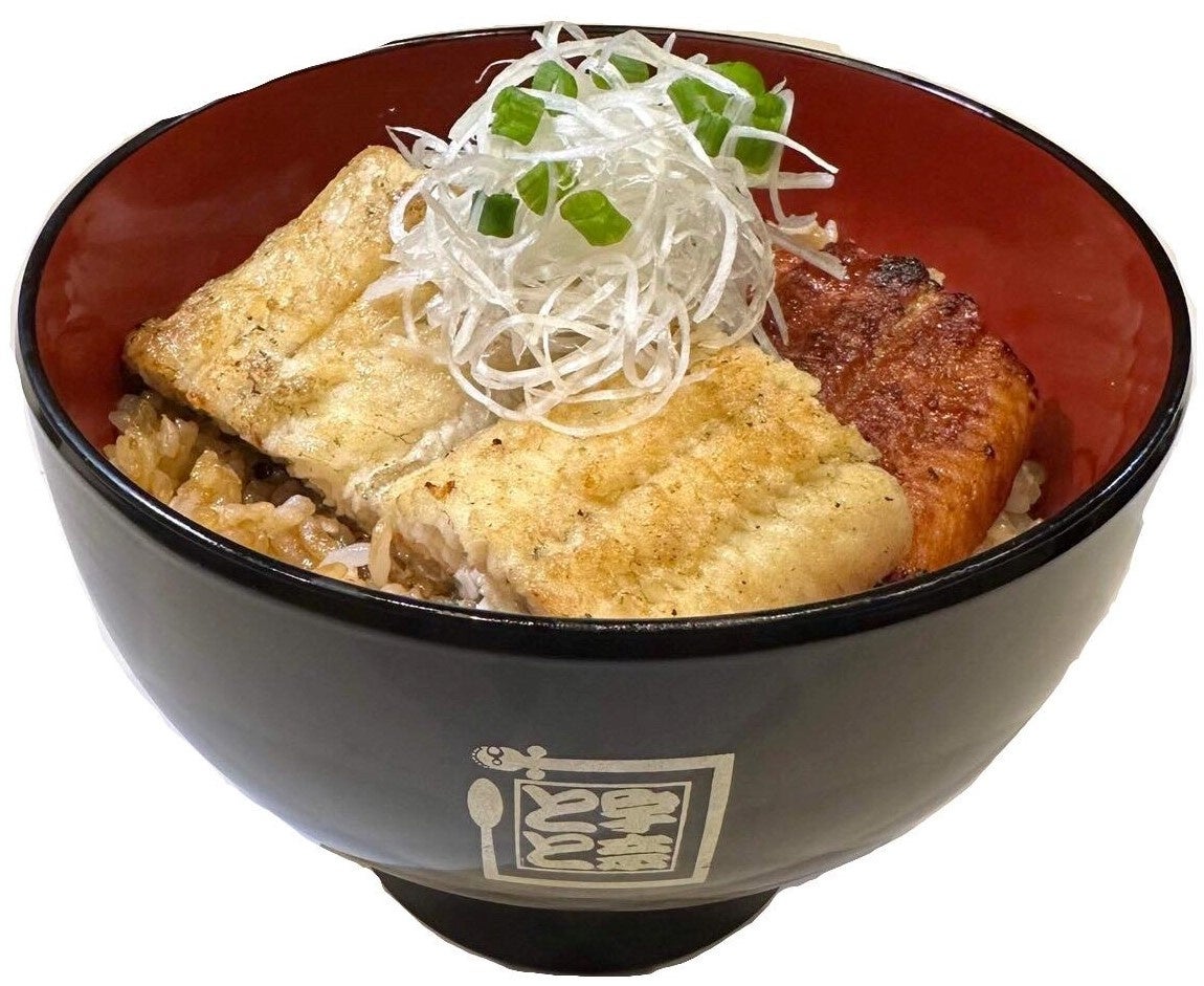 白焼と蒲焼 二色丼