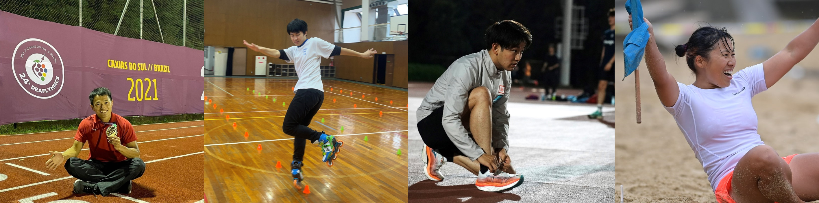 ▲左から、佐々木琢磨さん、鳥羽健太さん、永野敬大さん、山領夏実さん