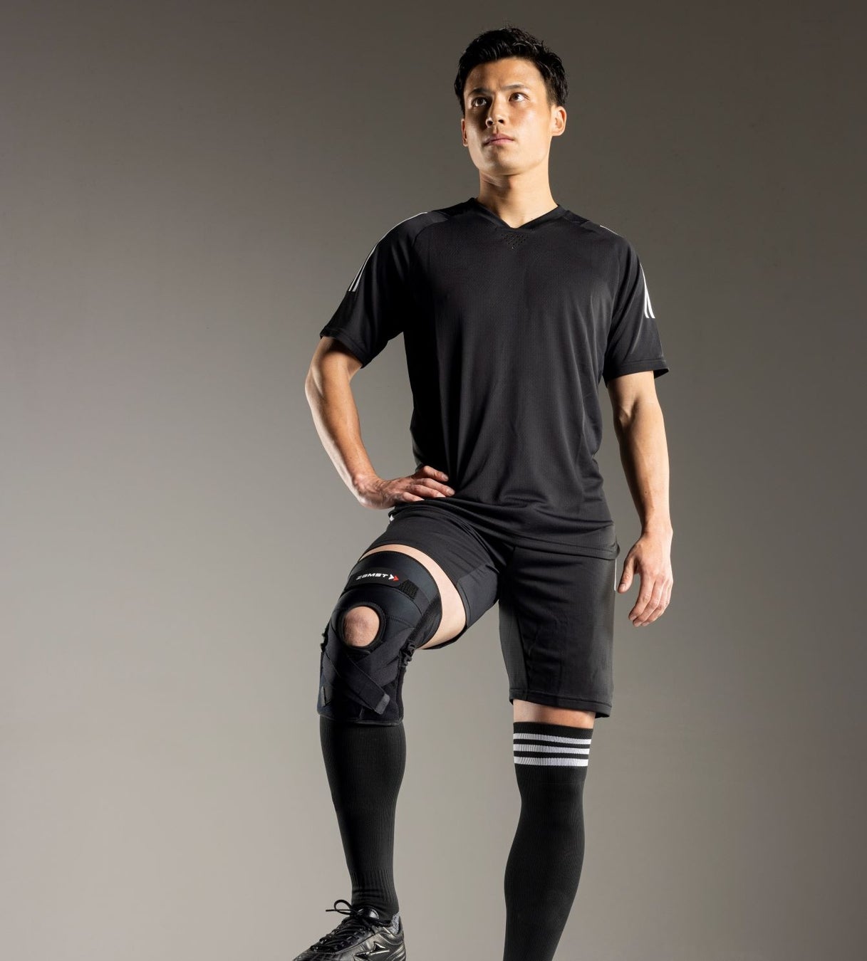 ▲ザムストパートナーの宮市亮選手