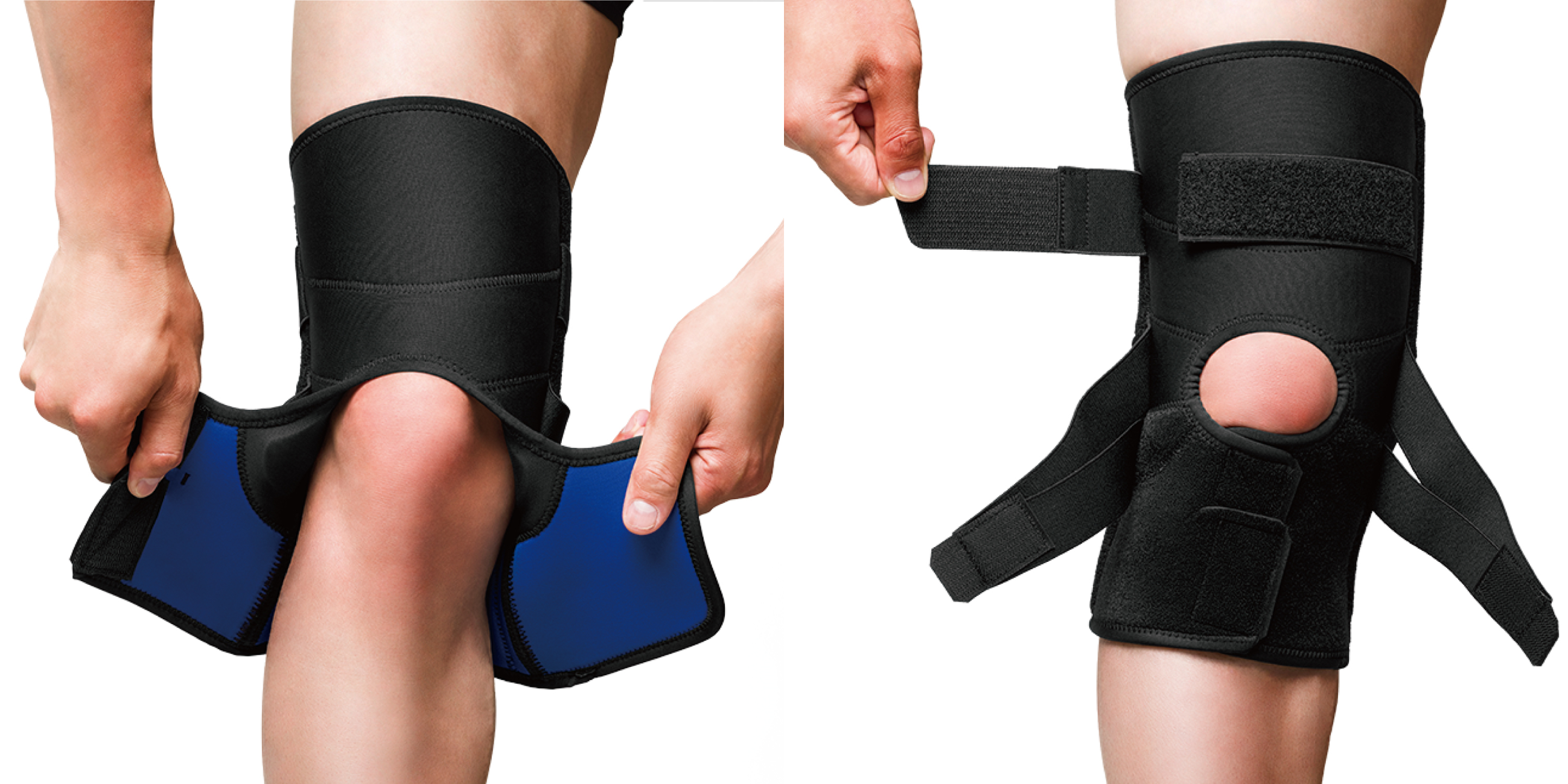 ▲しっかりとしたサポート力と快適なフィット感を実現