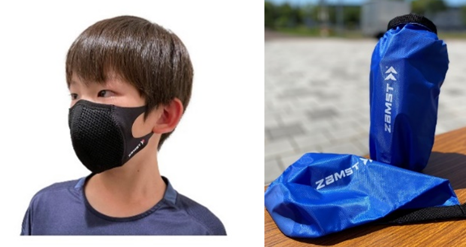 ▲左から、ザムスト マウスカバー、防水バッグ