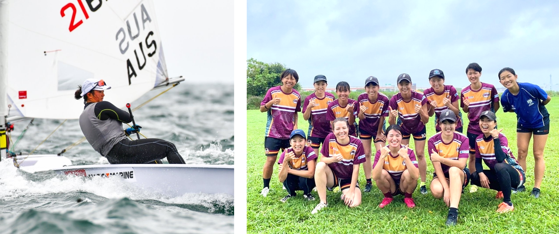 ▲左から、冨部柚三子さん、BOOSの皆さん