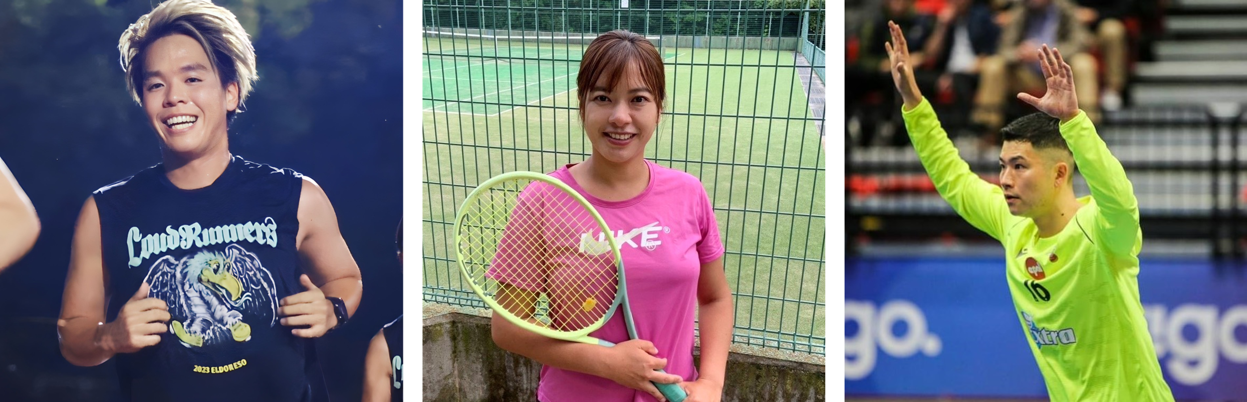 ▲左から、大杉優真さん、奥村由奈さん、坂井幹さん