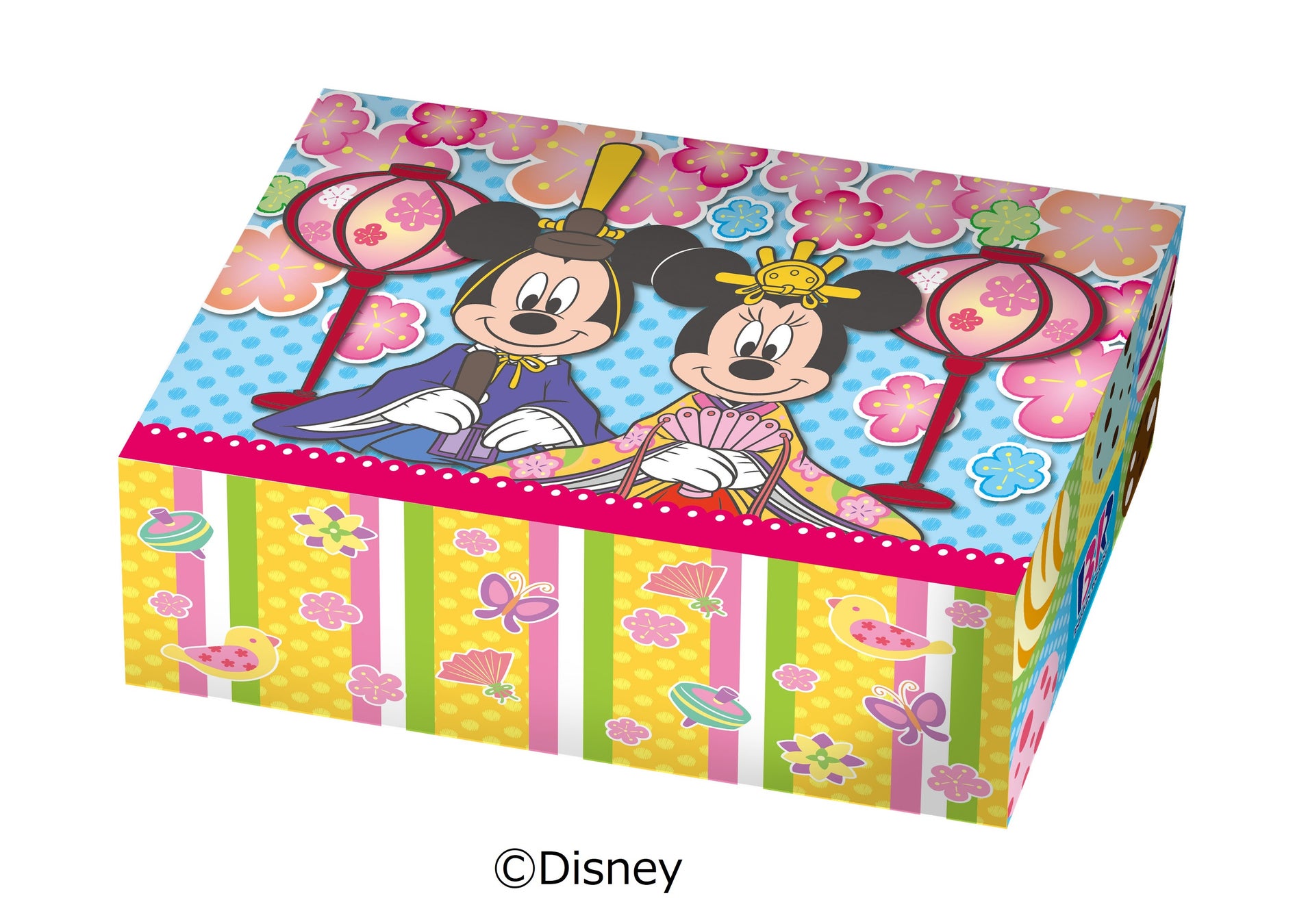 ミッキー&ミニーのかわいいBOXでお持ち帰り!