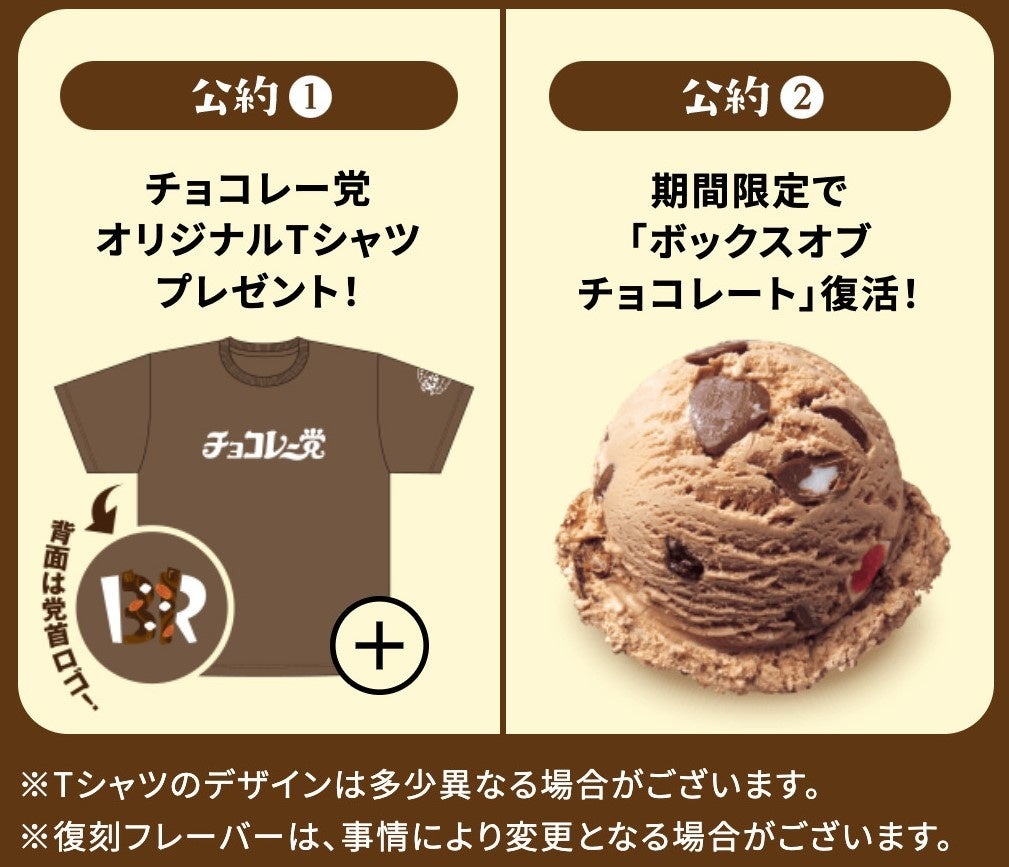 チョコレー党公約