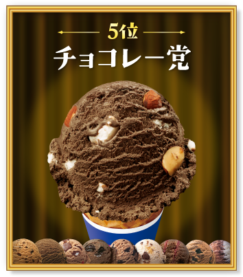 第5位　チョコレー党