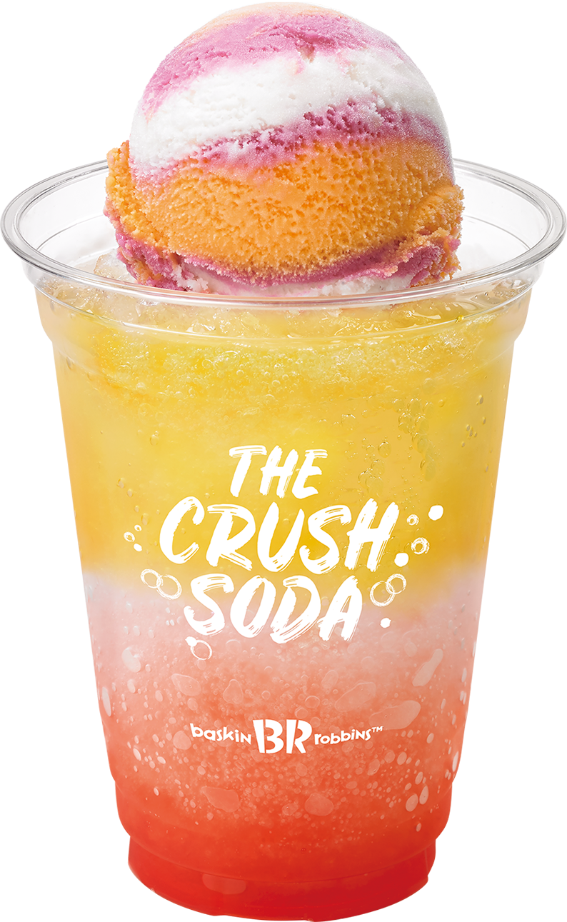 ザクザク氷に炭酸シュワ～！暑さ吹き飛ぶ爽快感！トロピカル＆ブラッド