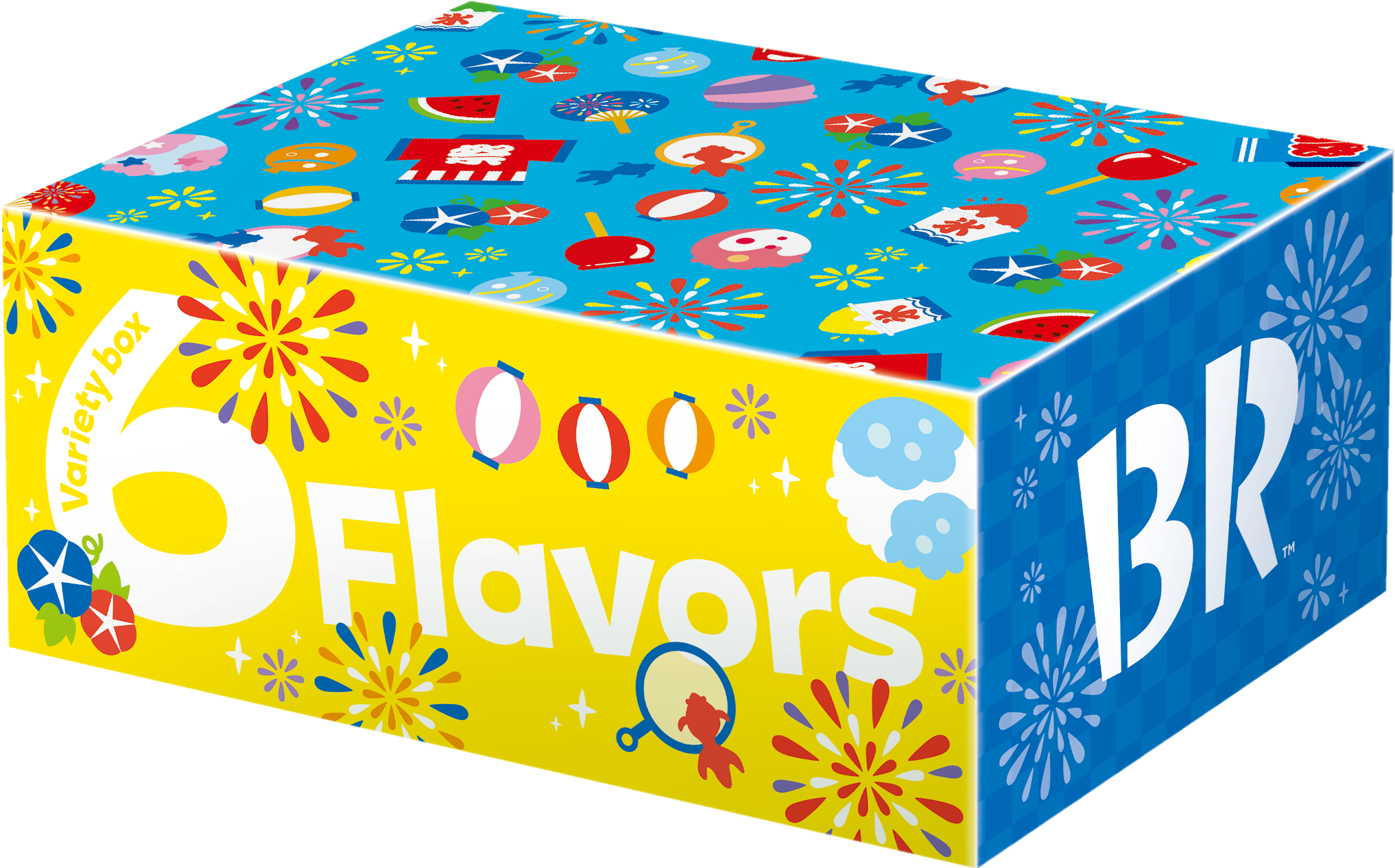 夏まつりデザインバラエティボックス 6コ入り