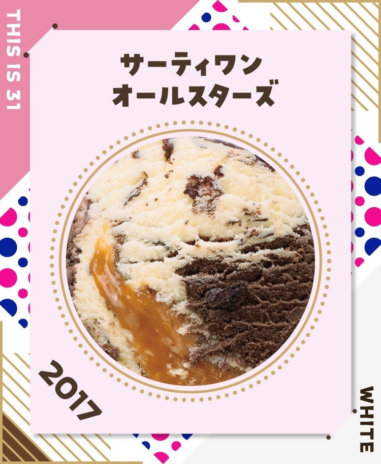 暫定3位　サーティワン オールスターズ