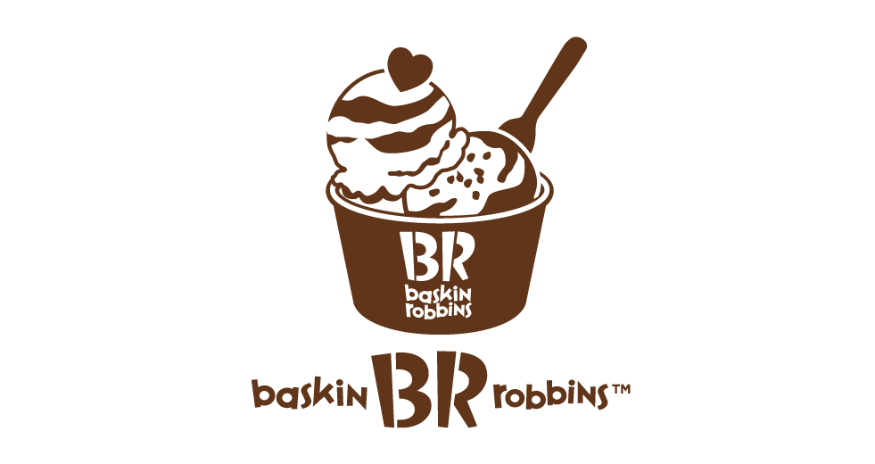 ダブルカップのアイスクリームが大人っぽい落ち着いたデザイン！