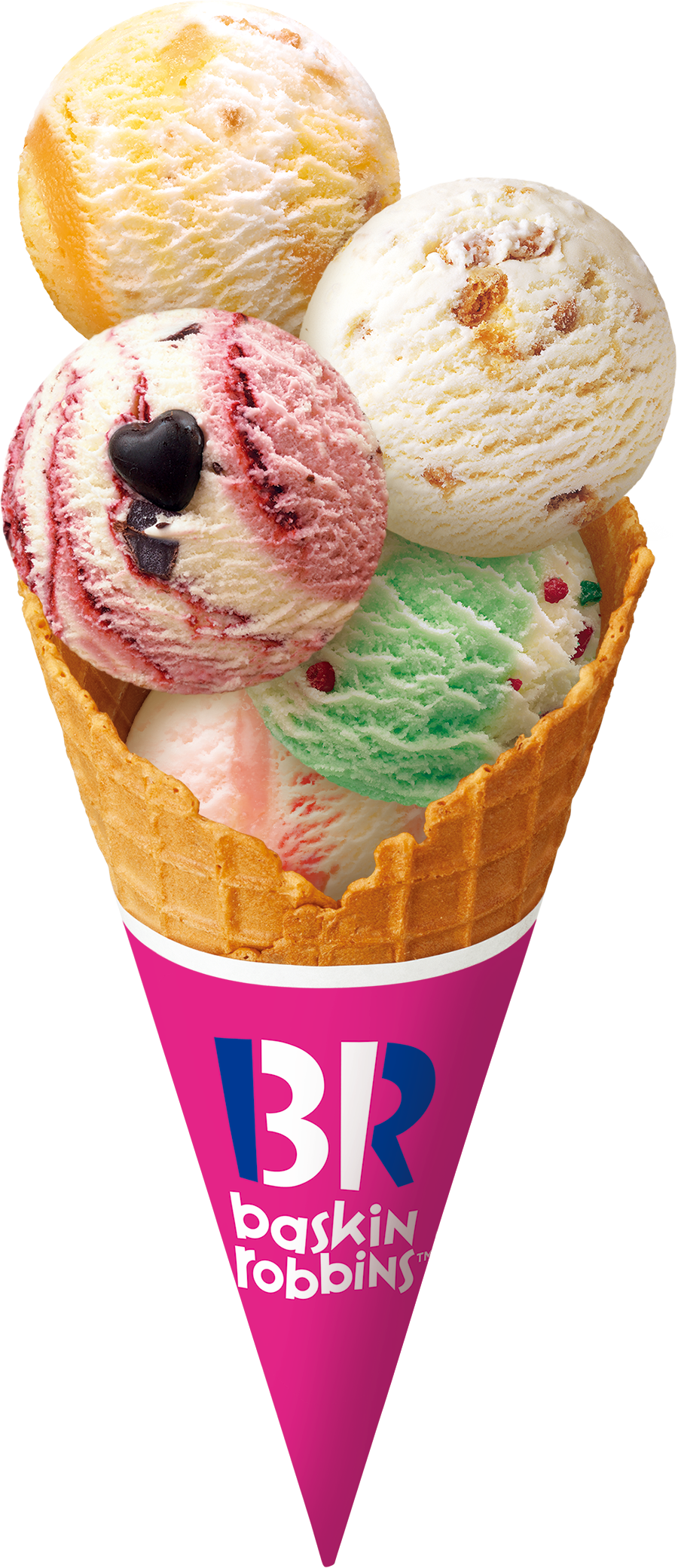 ポップスクープ5コまでワッフルコーンでもご提供可能です。