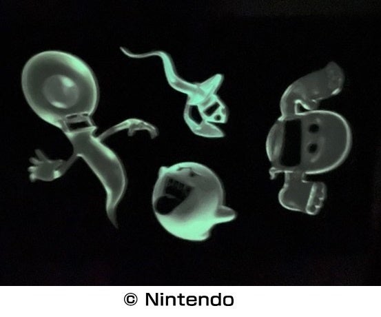 台紙に貼れる、暗いところで光る蓄光シール付き!