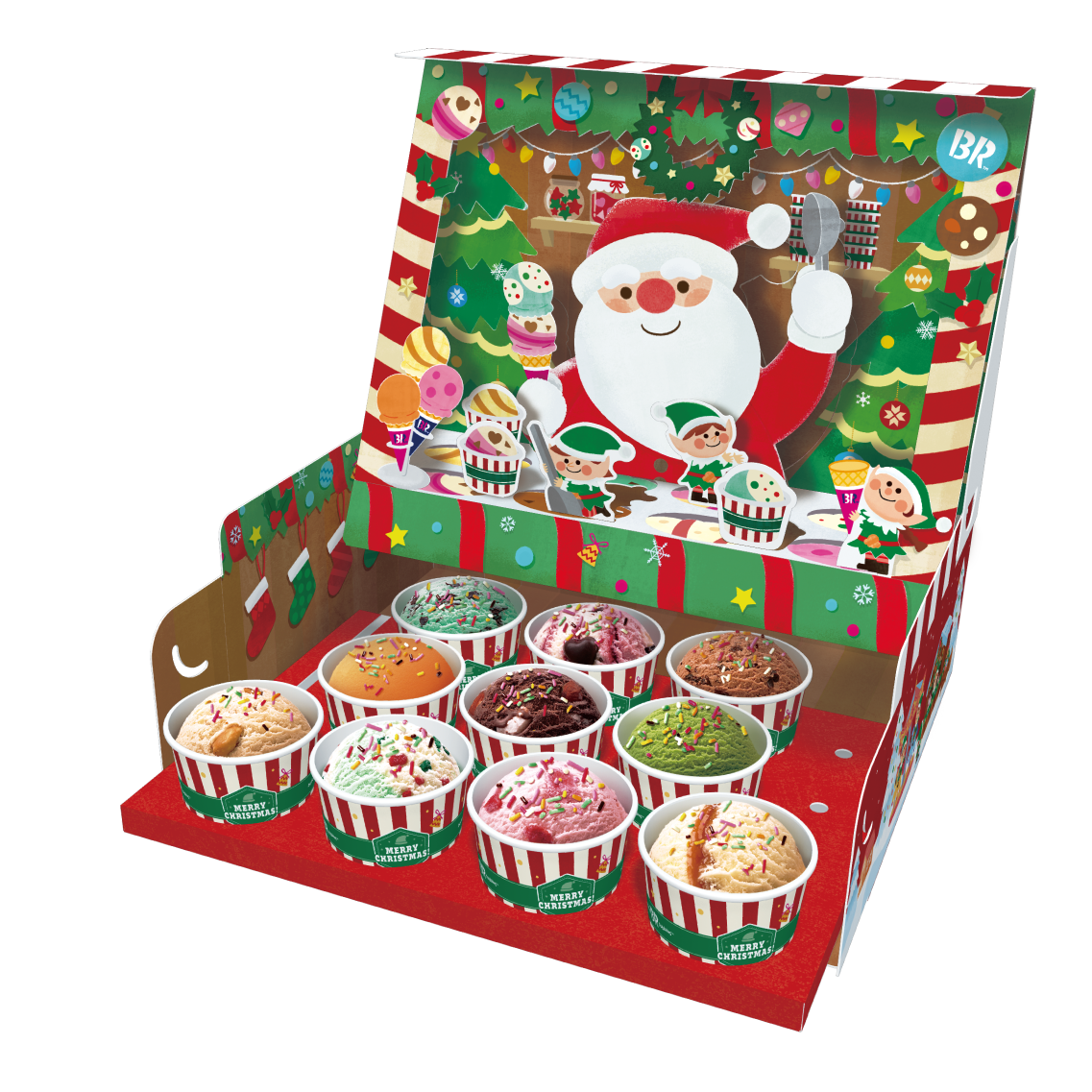 おいしさを選んだら、特別なクリスマスがはじまる「サーティワン