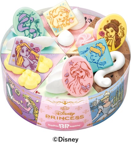 夢のようなプリンセスケーキが登場♪ディズニープリンセス / パレット6 夢のようなプリンセスケーキが登場♪ディズニープリンセス / パレット6