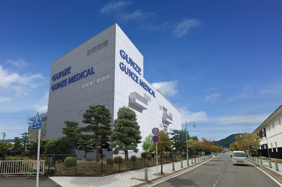 綾部工場新棟　完成予想図