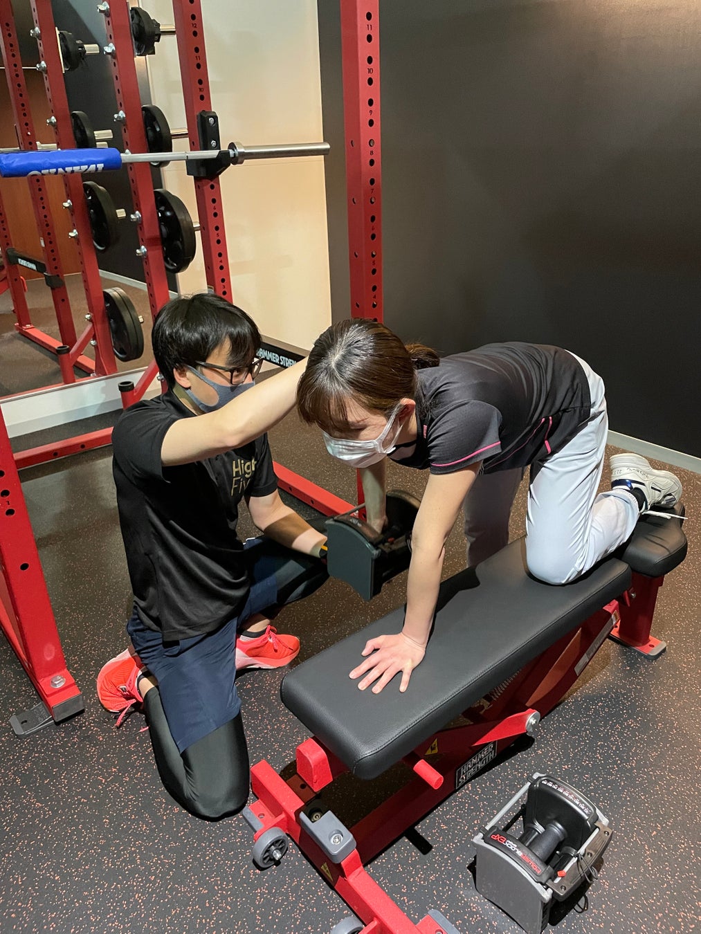 専任トレーナーがマンツーマンで対応します