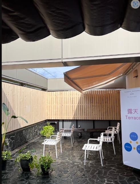 露天テラス