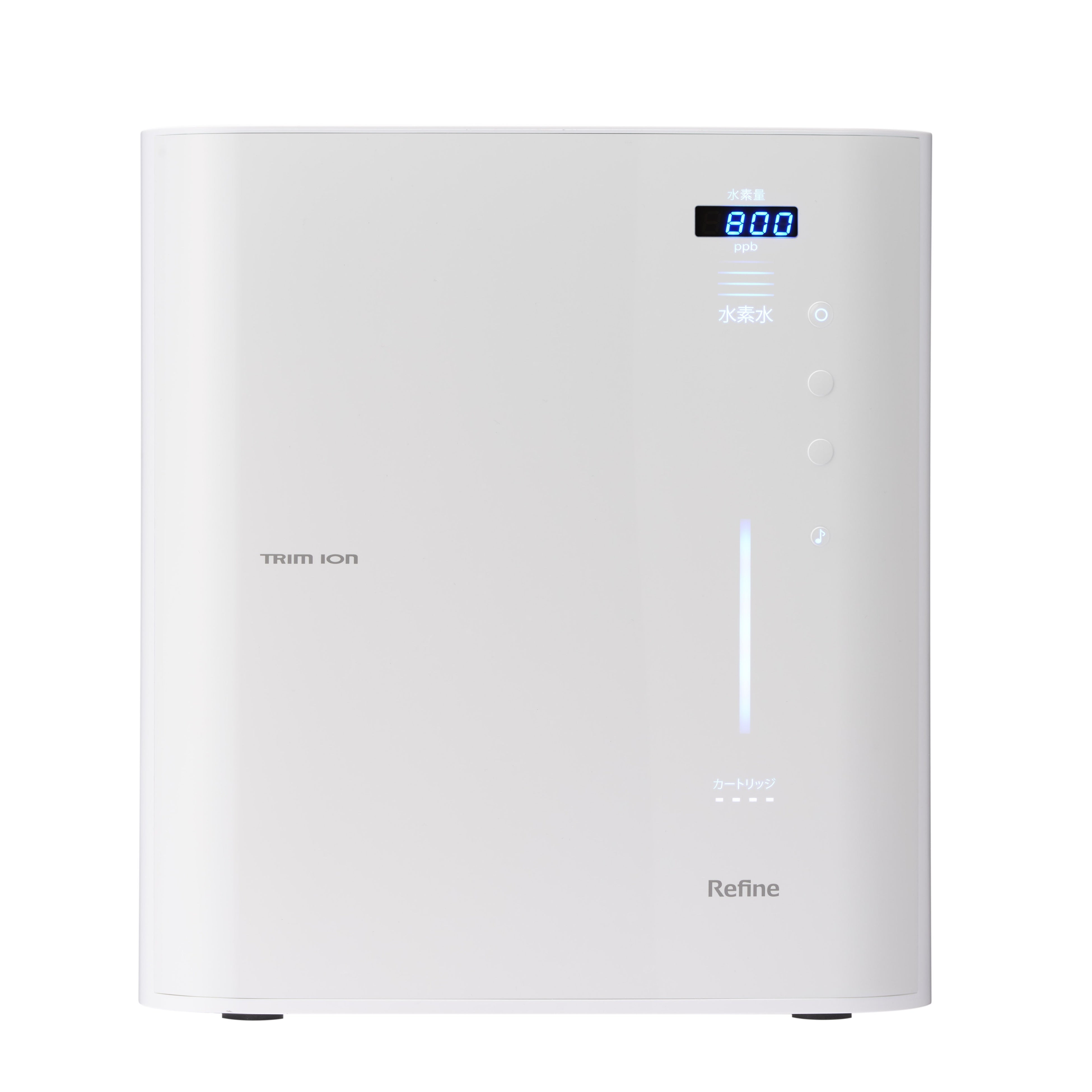 お客様の”欲しい”をカタチに。電解水素水整水器「TRIM ION Refine」の